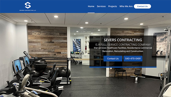 Class A Remodeling Contractor Website